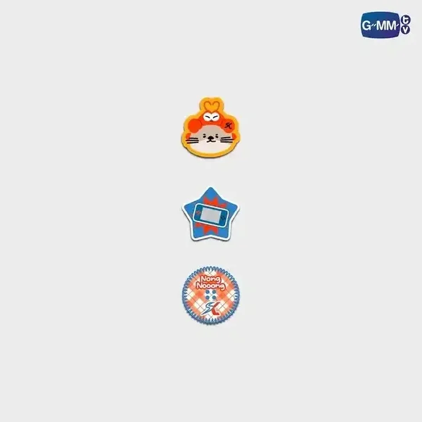 Nong Nooong button cover set