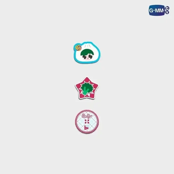 Paody button cover set