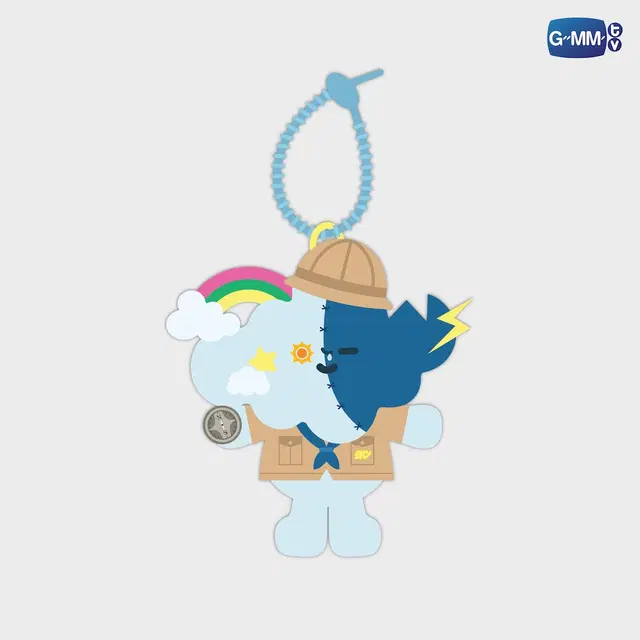 SMYLE Magnetic Hand Keychain