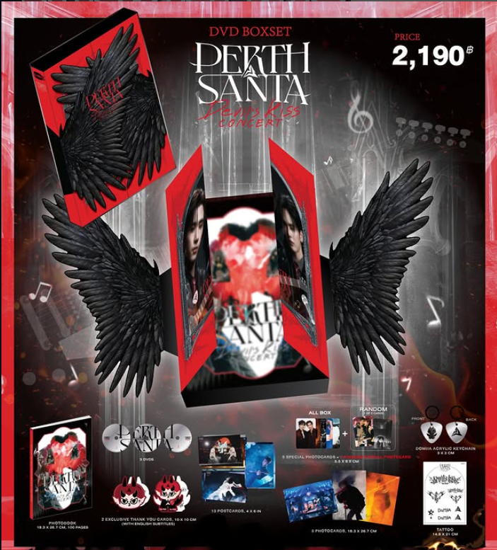 PerthSanta devil kiss boxset