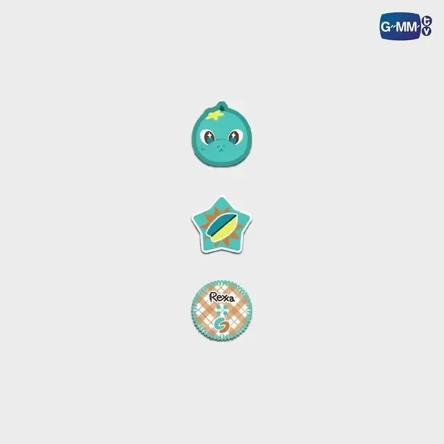 Rexxa button cover set