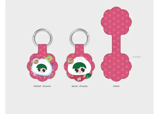Paody clip key ring