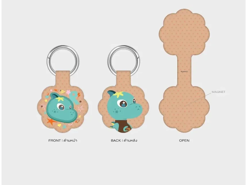 Rexxa clip key ring