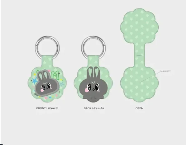 Metaa clip key ring