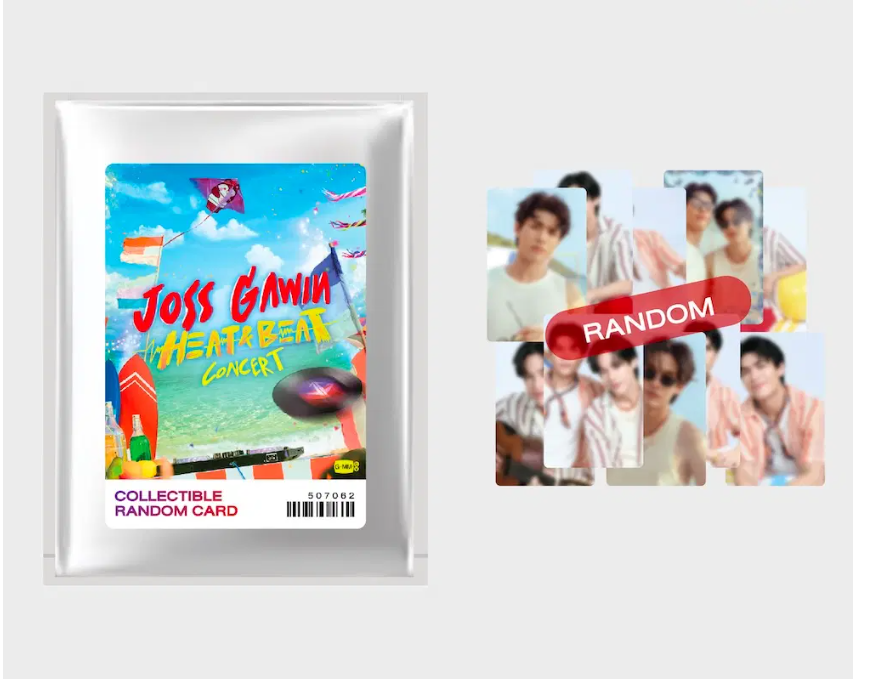 JossGawin Heat & Beat concert Random Photocard set