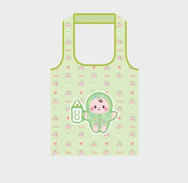 Babii opvouwbare boodschappentas