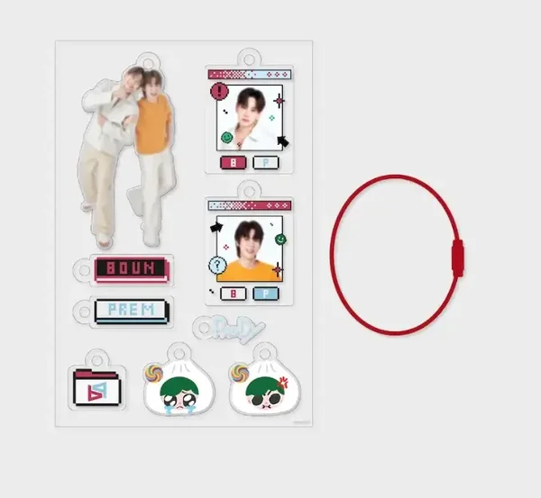 BounPrem Personaliseerbare sleutelhanger.