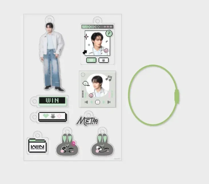 Win Metawin personaliseerde sleutelhanger