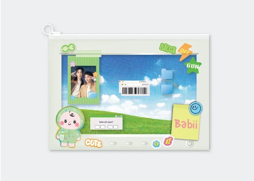 OffGun zip pocket folder