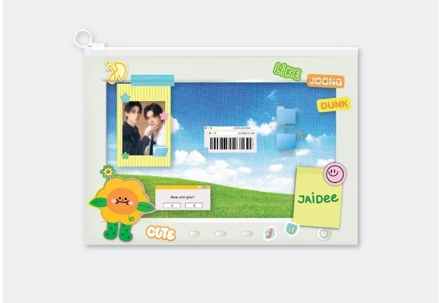 JoongDunk zip pocket folder