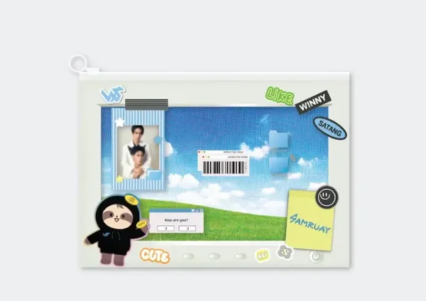 WinnySatang zip pocket folder