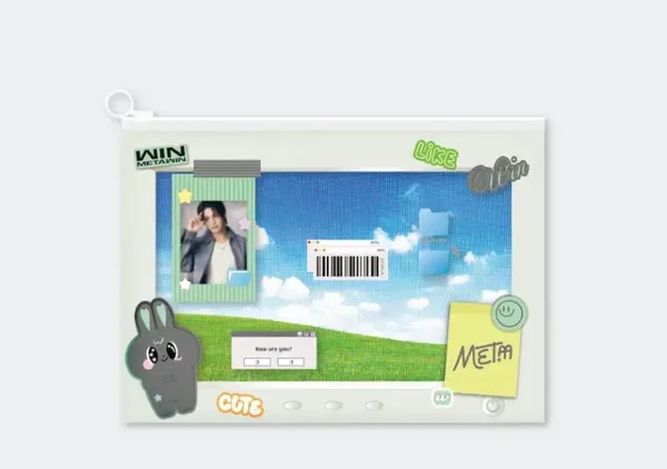 Win Metawin zip pocket folder