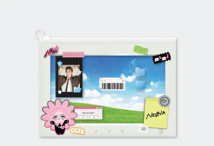 Nani Zip Pocket Folder