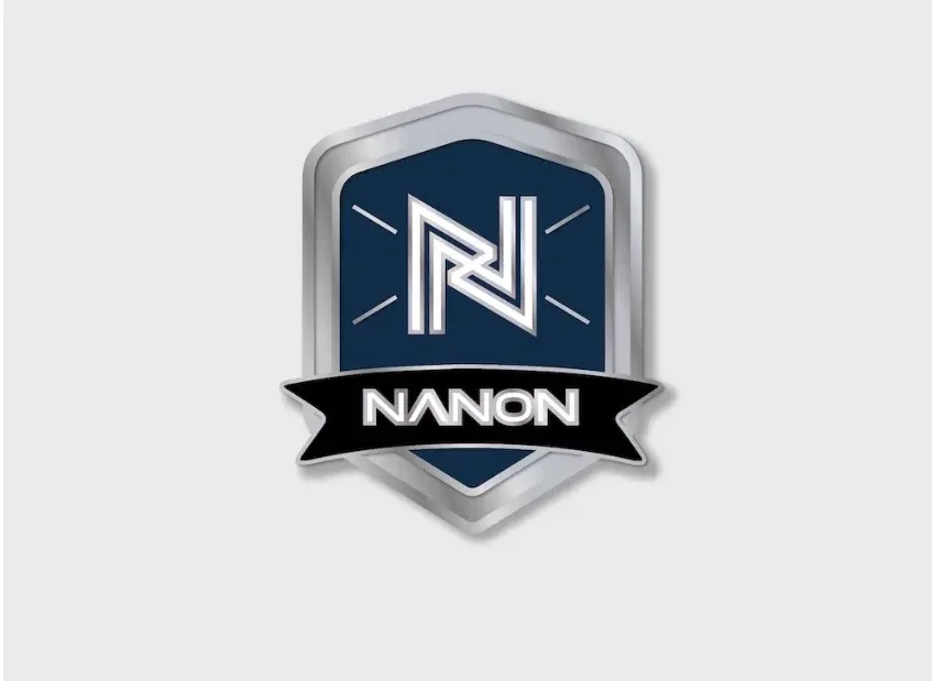 Nanon logo pin