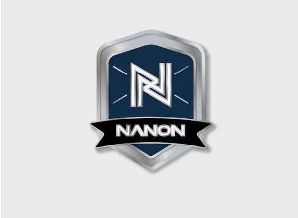 Nanon logo pin
