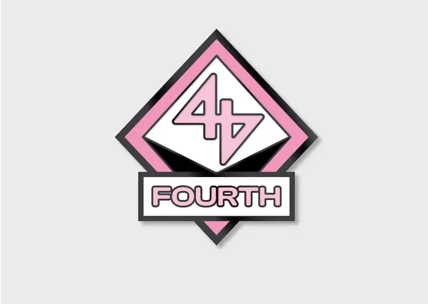 Fourth logo pin
