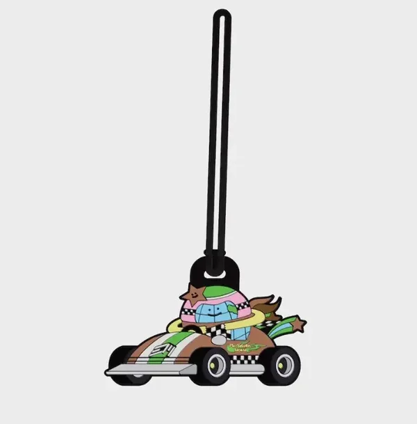 Mr. Saturnworld rubber racer tag