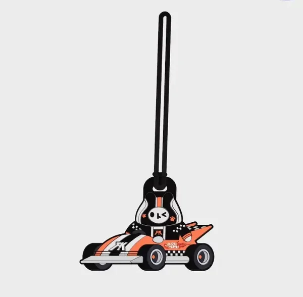 Yuzu mumu rubber racer tag