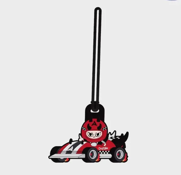 Domiia rubber racer tag