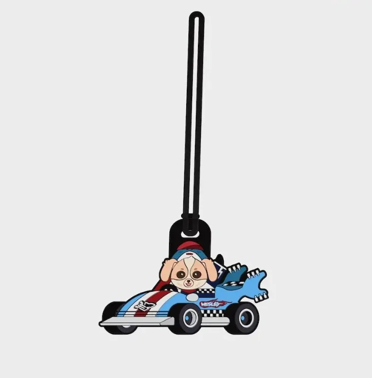 Wesley rubber racer tag