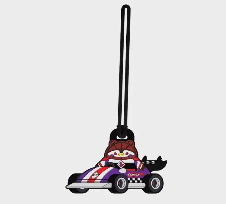 Guinzly rubber racer tag