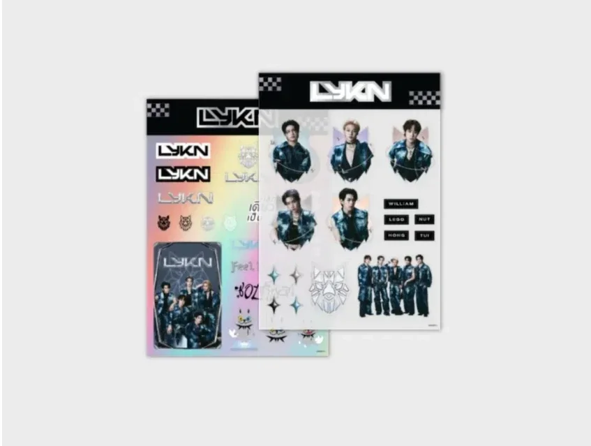 Lykn sticker set