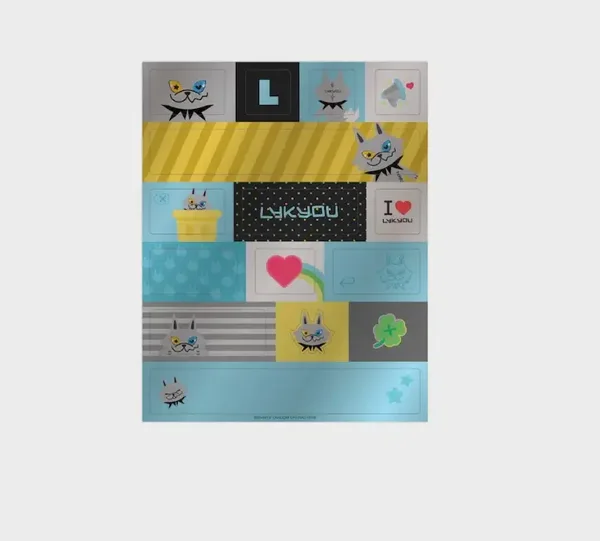 Lykyou toetsenbord stickers
