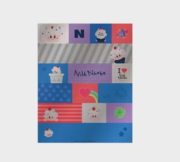 Nilknhake toetsenbord stickers