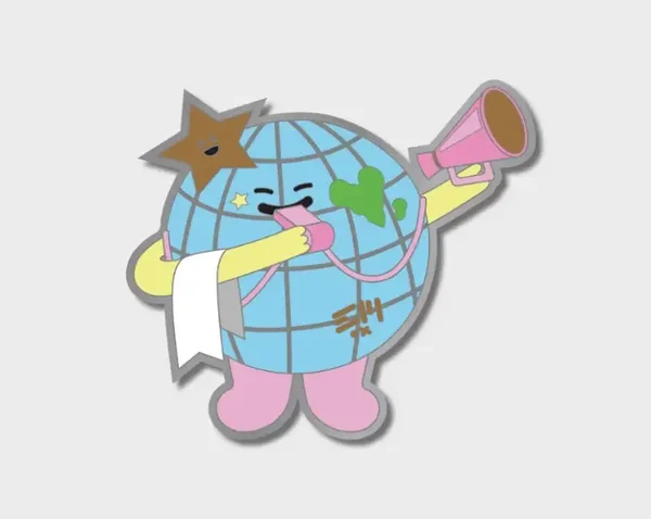 Mr. Saturnworld starlympics pin