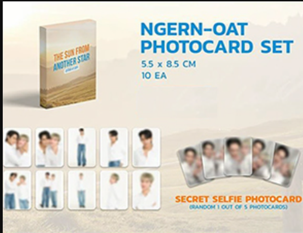 The Sun from Another Star The Series NgernOat Photocard Set ☀️✨