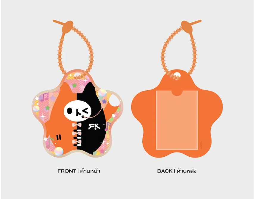 Yuzu mumu Popstar card houder