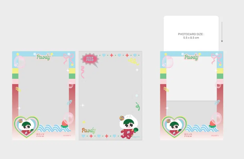 Paody Photocard sleeves