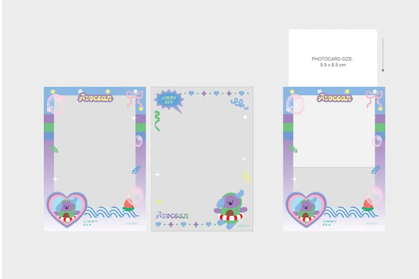 Avocean photocard sleeves