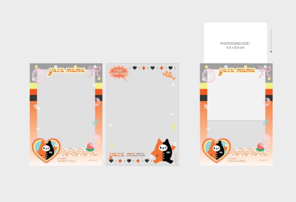 Yuzu mumu photocard sleeves