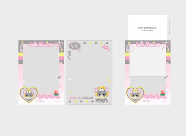 Look Khunnoo photocard sleeves