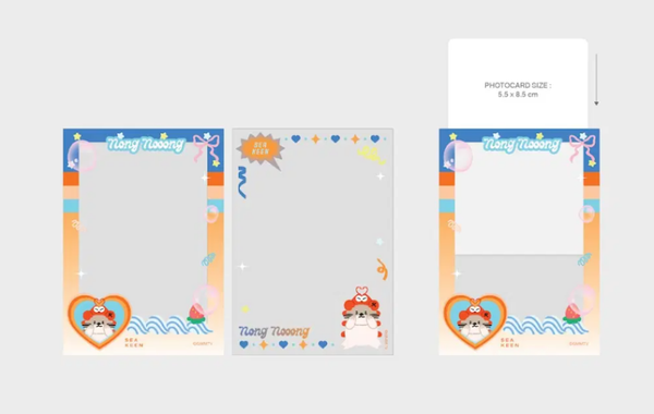 Nong Nooong photocards sleeves