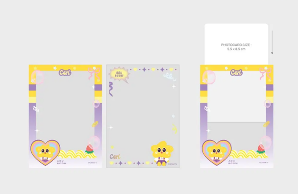 Ceri photocard sleeves