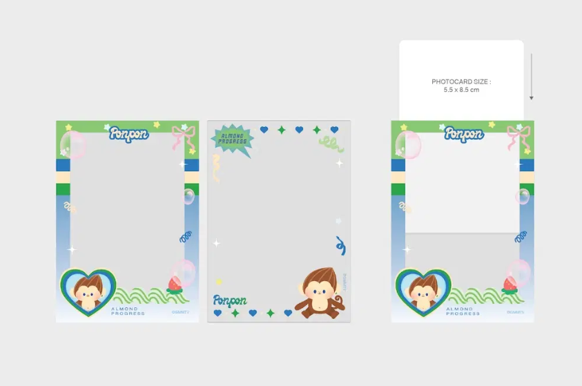 Pon pon photocard sleeves