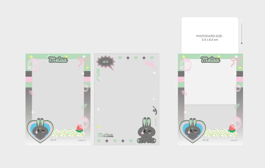 Metaa photocard sleeves