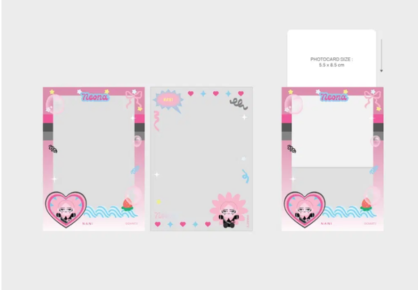 Neona photocard sleeves