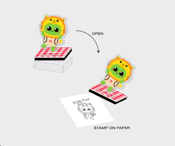 King man Stempel