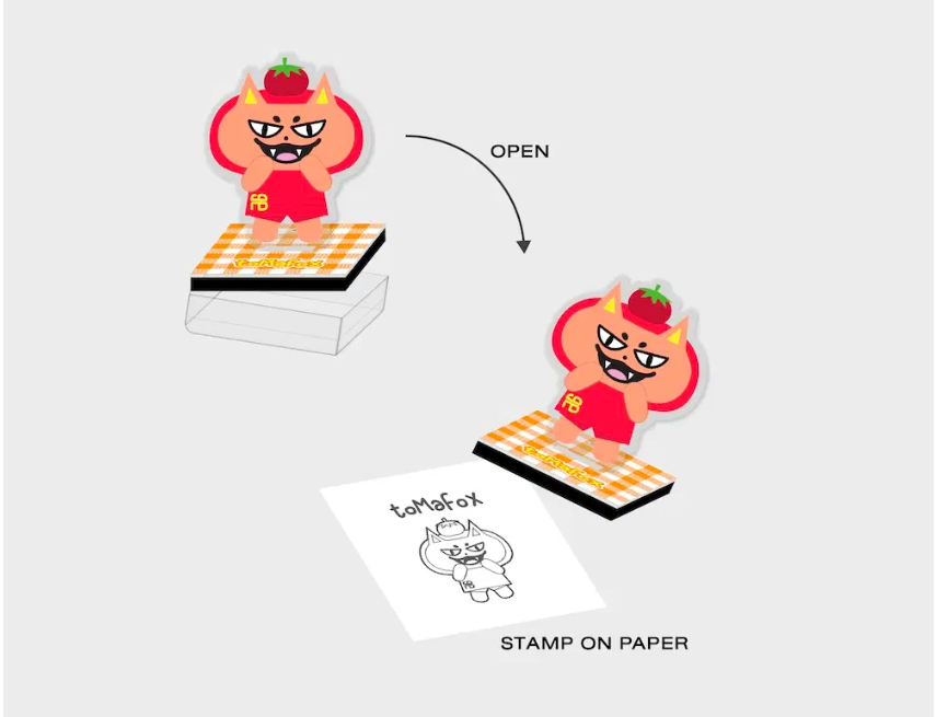 Tomafox Stempel