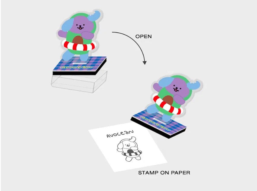 Avocean Stempel