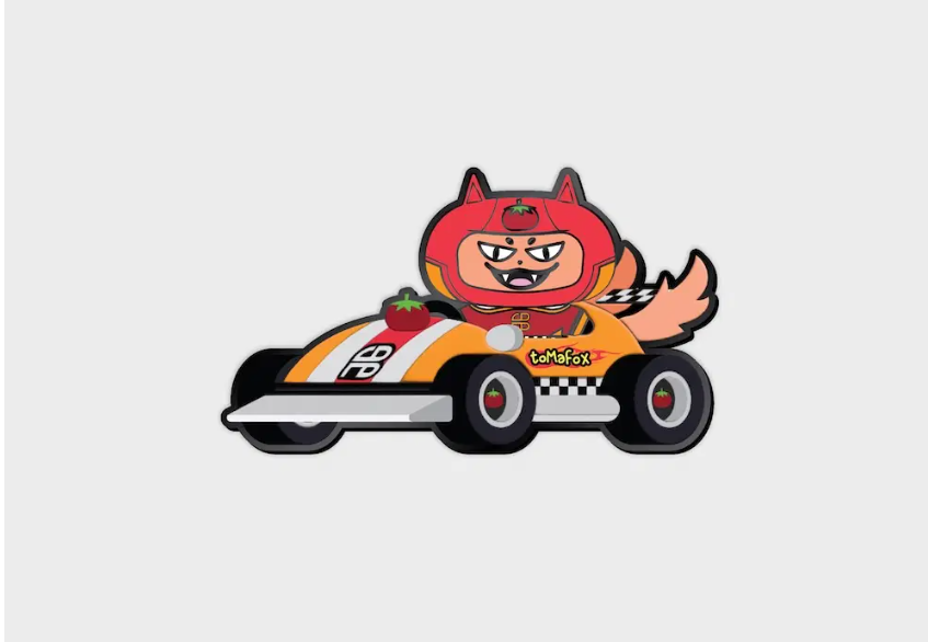 Tomafox Racer magneet