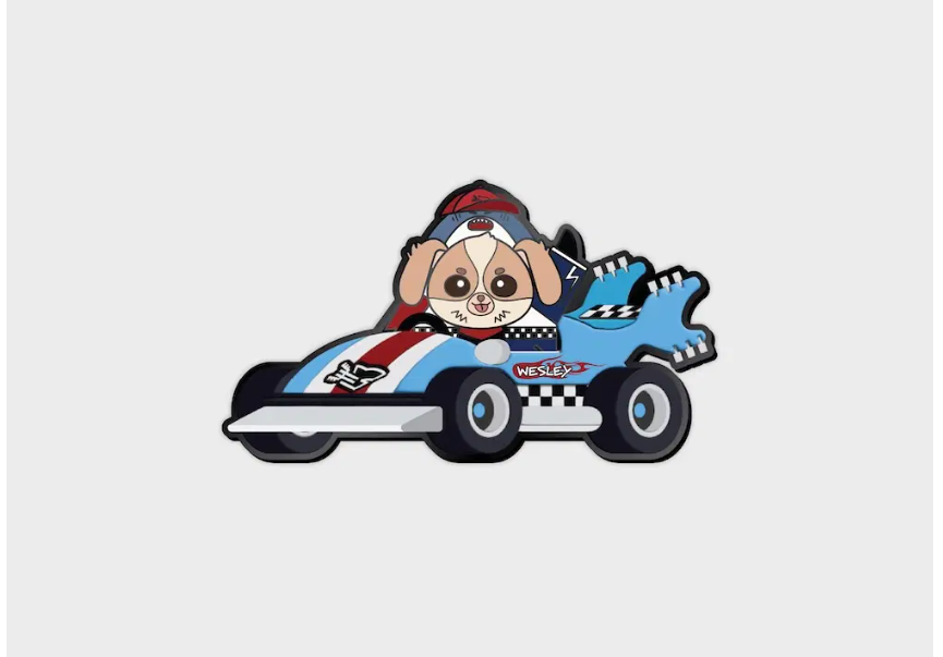 Wesley Racer magneet