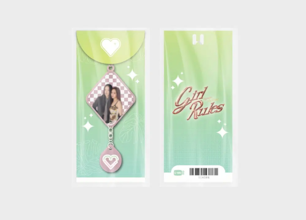 MilkLove Girl Rules Acrylic Keychain