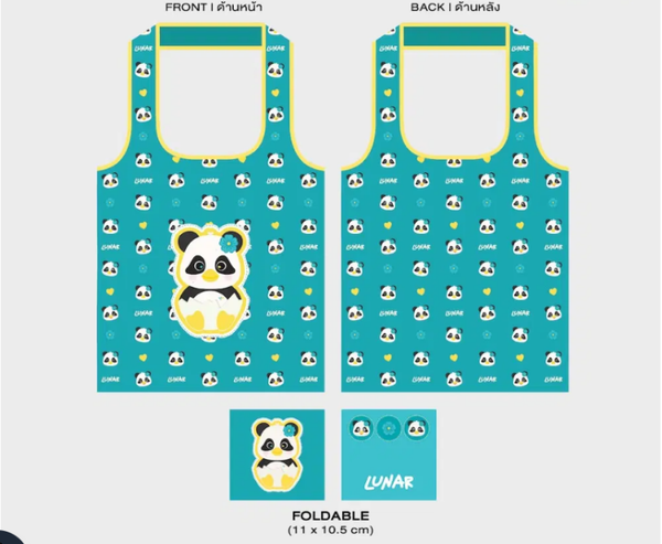 Lunar opvouwbare tas