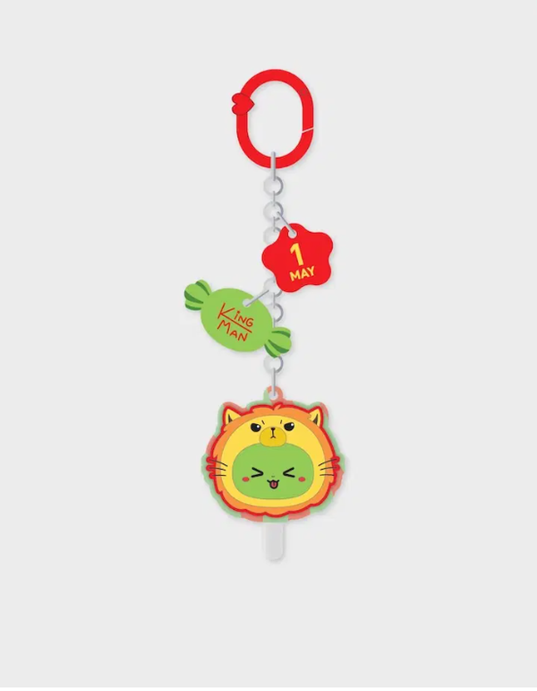 KING MAN Lollipop Keychain