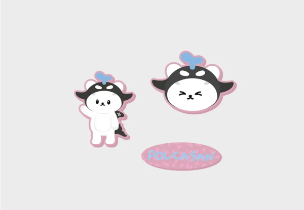 POLCASAN Rubber Charm Set