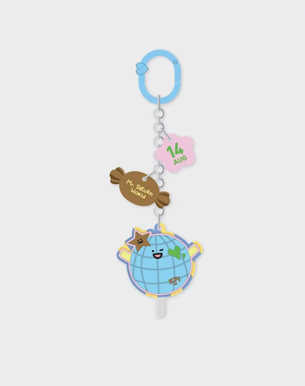 MR. SATURNWORLD Lollipop Keychain